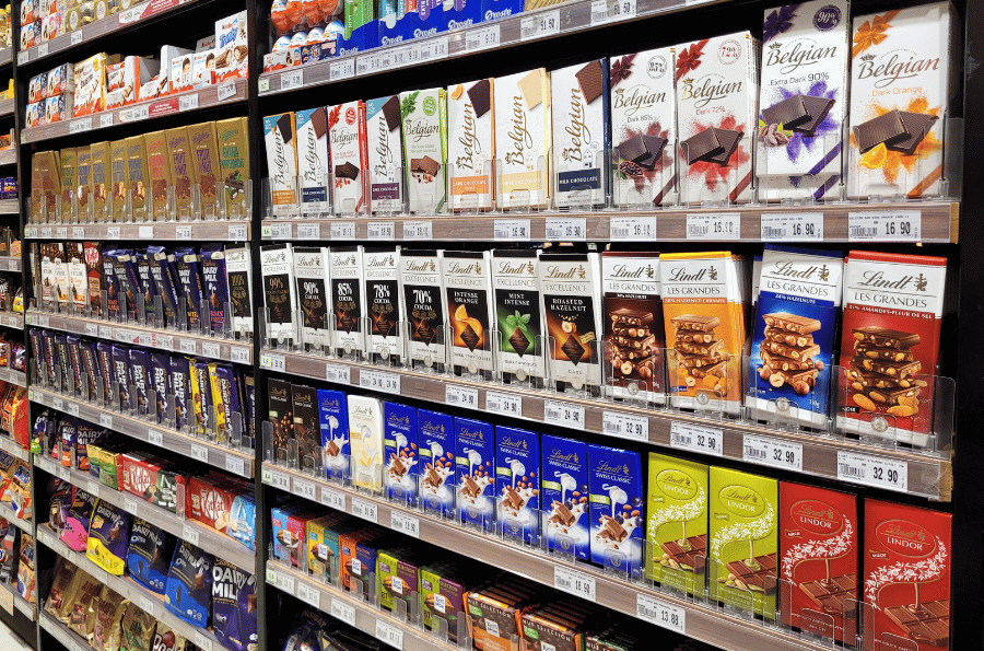 Neomatrix Partners with Lindt on Ignition Rows of Lindt Chocolate